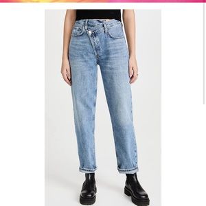 AGOLDE Crisscross upsized jeans Eternal